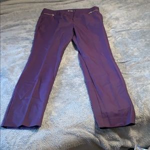 Plum Trousers